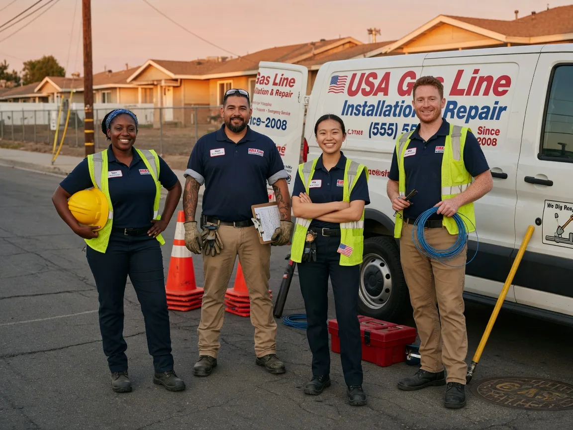 Gas Line Installation company in Qulin, MO